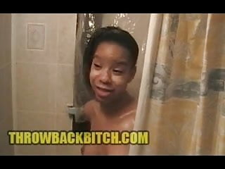 She 4 Feet 3 And She My Daddy In The Black Ass After Shower free video