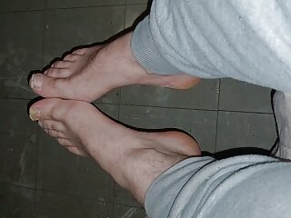 Daddy Played With My Big Huge Cock And Ejaculated On My Sexy Male Feet To Get One Million Views (Foot Fetish) (Gayfeet) free video