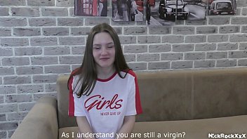 Virgin B. Bamby Loss Of Virginity! First Kiss, First Blowjob, First Sex! (Full) free video