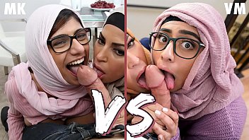 Bangbros - Mia Khalifa Vs Violet Myers: Epic Showdown (Who Was Better? You Decide!) free video