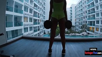 Thai Amateur Hotel Workout Before A Fuck In The Room free video