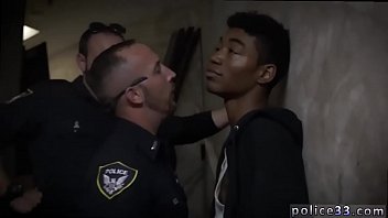 Hot Gay Police Male Nude Photo Suspect On The Run, Gets Deep Dick free video