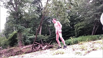 Shoot Of A Load Of Cum Along A Public Park Steam While Naked 07-19 free video