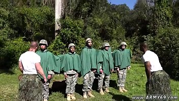 Gay Fun Soldiers Fondled First Time Taking The Recruits On Their free video