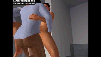 A Hot 3D Hunk Is Fucking This Sexy Tied Up Studs Ass free video