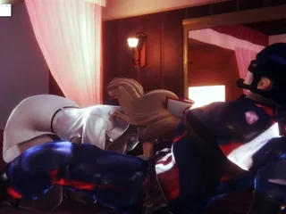 Hentai 3D Uncensored - Captain America And Beauty Nurse free video