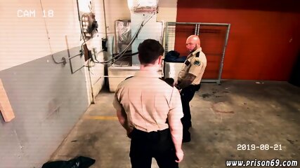 Police Gay Sexy Cock The Inmate Dropped To His Knees And Began Going At It free video